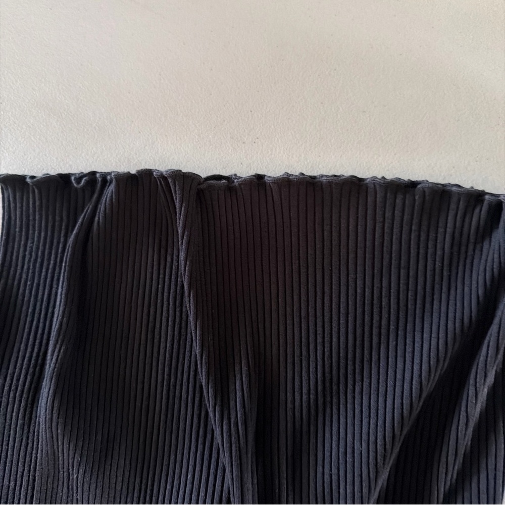 Only Hearts Black Ribbed Maxi Dress - Picture 2 of 6